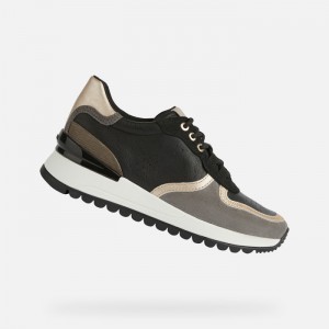 Black / Dark Grey Geox Desya | 0561-ETOKI