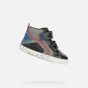Black / Dark Red Geox Kilwi | 2690-SRYLM