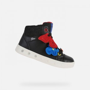 Black / Multicolor Geox Skylin | 9726-QDORT