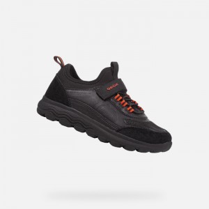 Black / Orange Geox Spherica | 4195-XYKZV