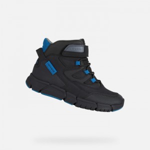 Black / Petrol Geox Flexyper Abx | 5123-FXLMP