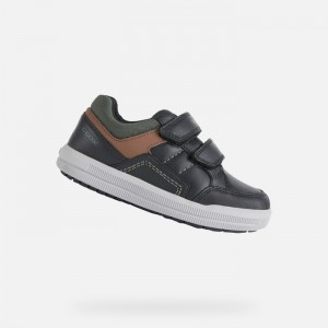 Black / Rust Geox Arzach | 9385-WAOCD