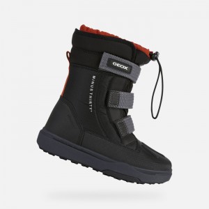 Black / Rust Geox Bunshee Pg Abx | 1427-ZBMKO