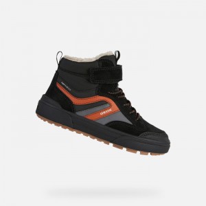 Black / Rust Geox Weemble Abx | 9721-RJBUE