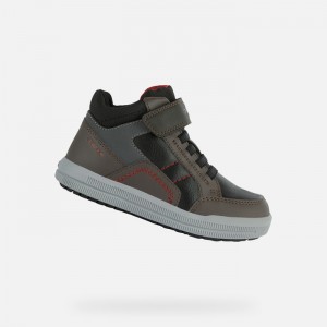 Coffee / Red Geox Arzach | 9364-ZATID