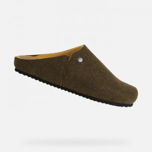 Dark Olive Geox Ghita | 1283-JAPKR