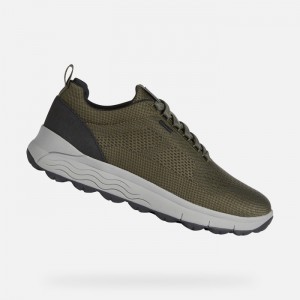 Dark Olive Geox Spherica 4x4 Abx | 3825-HKZEY