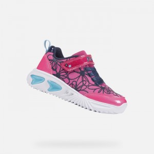 Fuchsia / Navy Geox Assister | 4150-HZWFA
