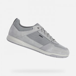 Light Grey Geox Spherica Ec3 | 7295-IUVDQ