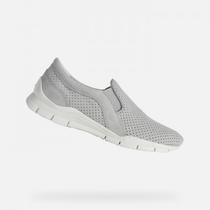 Light Grey Geox Sukie | 3687-FGUIZ