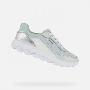 Mint / White Geox Spherica | 8172-PARDS