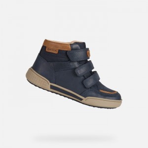 Navy / Cognac Geox Poseido | 2043-HVFSZ