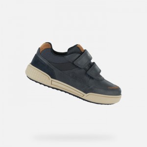 Navy / Cognac Geox Poseido | 7638-DOQIL