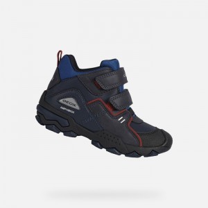 Navy / Dark Red Geox Buller Abx | 8425-SONYB
