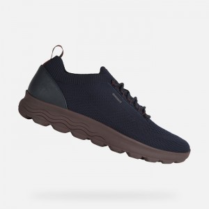 Navy / Dark Red Geox Spherica | 4893-IODJT