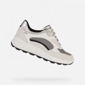 Off White / Dark Grey Geox Spherica 4x4 Abx | 2856-THLRP