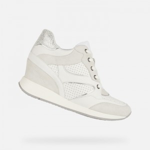 White / Off White Geox Nydame | 1428-GVMLZ